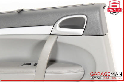 03-10 Porsche Cayenne 955 957 Rear Left Interior Door Panel Trim Cover OEM