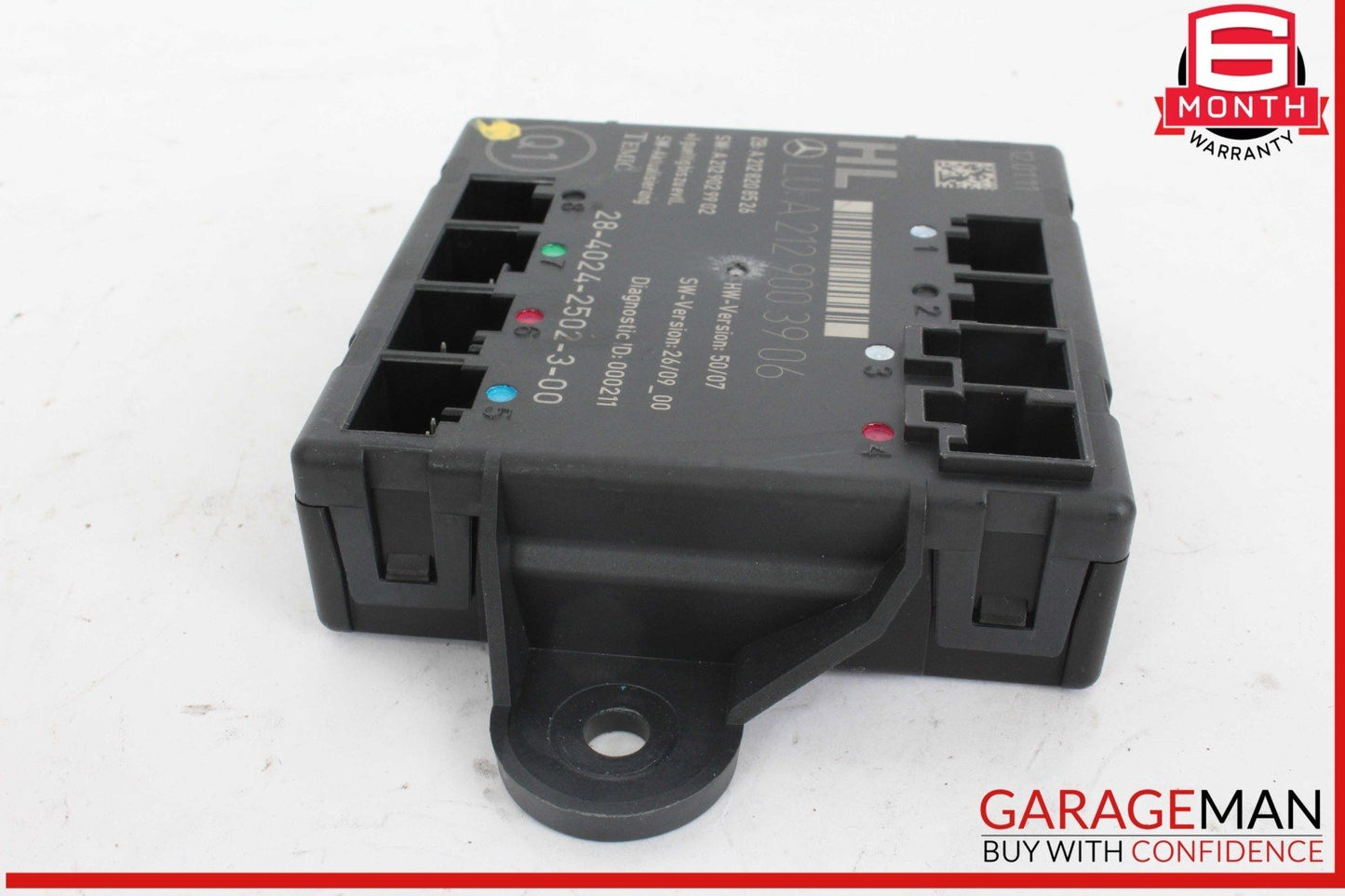 08-18 Mercedes W204 C300 Rear Left Side Door Control Module 2129003906 OEM