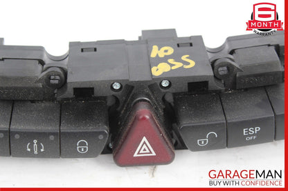 03-06 Mercedes W220 S430 S500 S55 Dashboard Center Switch ESP Hazard Door Lock
