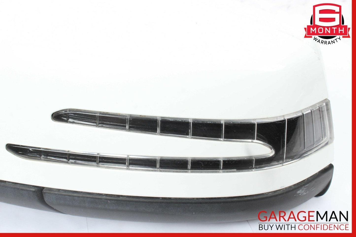 12-14 Mercedes W204 C250 C63 AMG Front Left Side Mirror Rear View Door White