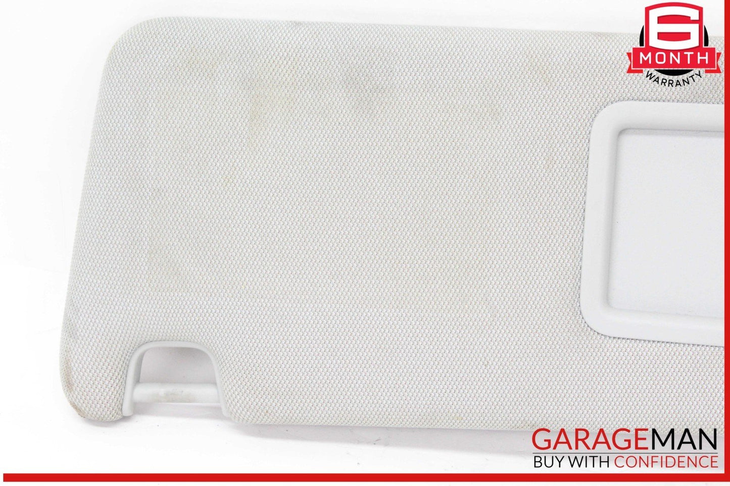 12-18 Audi A6 S6 A7 Front Left Driver Side Sun Visor Sunvisor Gray OEM