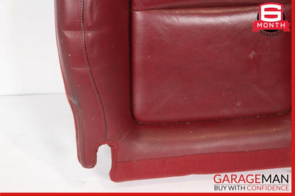 12-16 Mercedes R172 SLK350 Front Right Side Lower Bottom Seat Cushion Cover Red