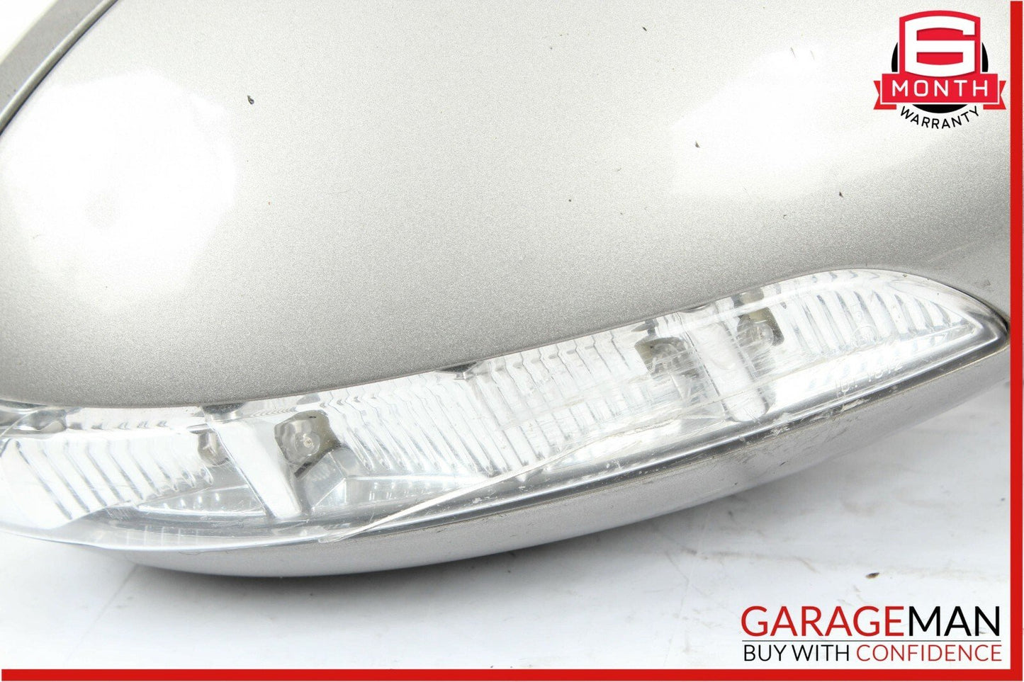 07-09 Mercedes W221 S550 Front Right Side Mirror Door Rear View Cubanite Silver