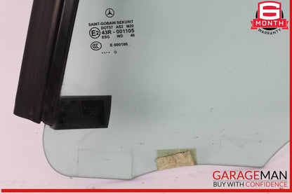05-11 Mercedes R171 SLK300 Rear Left Side Door Quarter Window Glass OEM