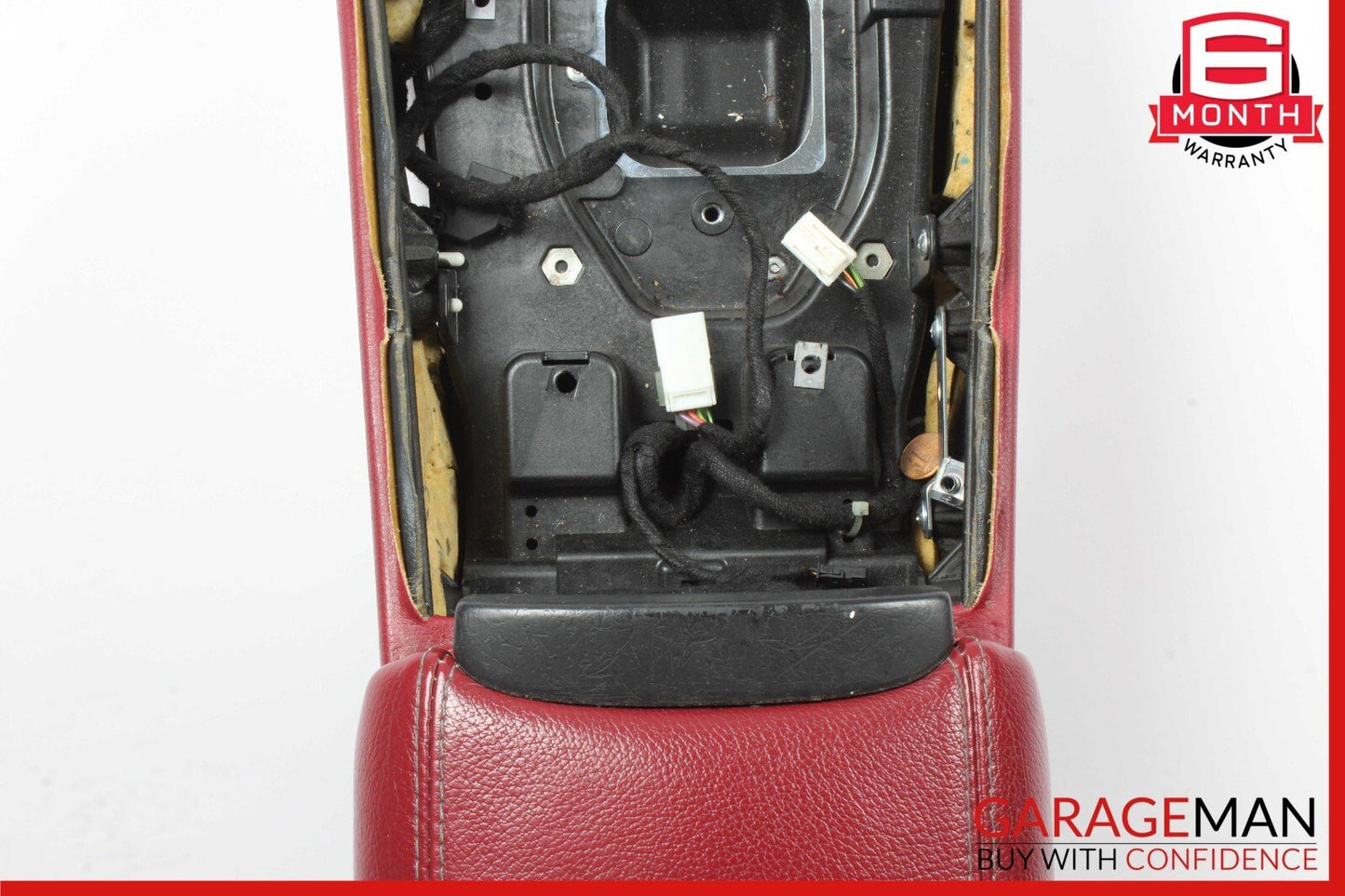 03-13 Maserati Quattroporte Center Console Armrest Storage Assembly OEM