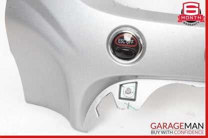 13-19 Fiat 500 Instrument Panel Trim Bezel Silver 1VH562SCAB OEM