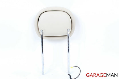 03-09 Mercedes W209 CLK350 Front Left Driver Side Seat Headrest Head Rest Beige