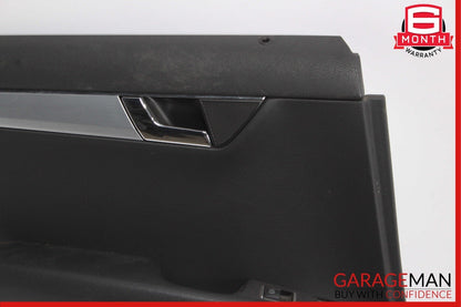 08-14 Mercedes W204 C300 Sedan Rear Left Side Interior Door Trim Panel Cover