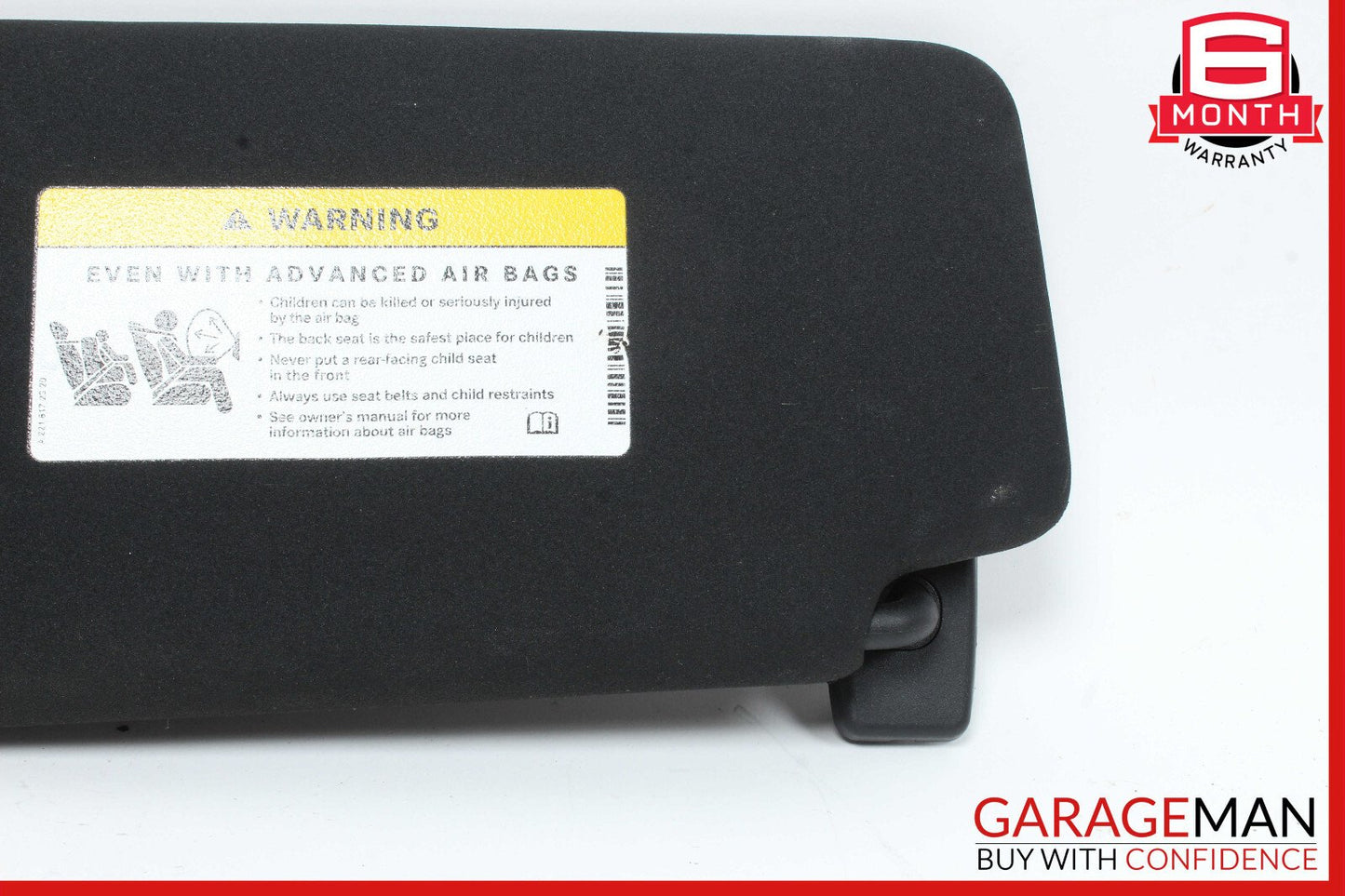 10-17 Mercedes W207 E350 Coupe C350 Right Side Sun Visor Shade Sunvisor OEM