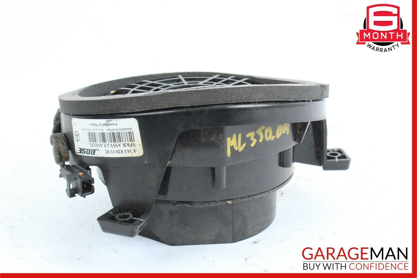 02-05 Mercedes W163 ML320 ML500 Front Left Side Door Audio Sound Speaker OEM