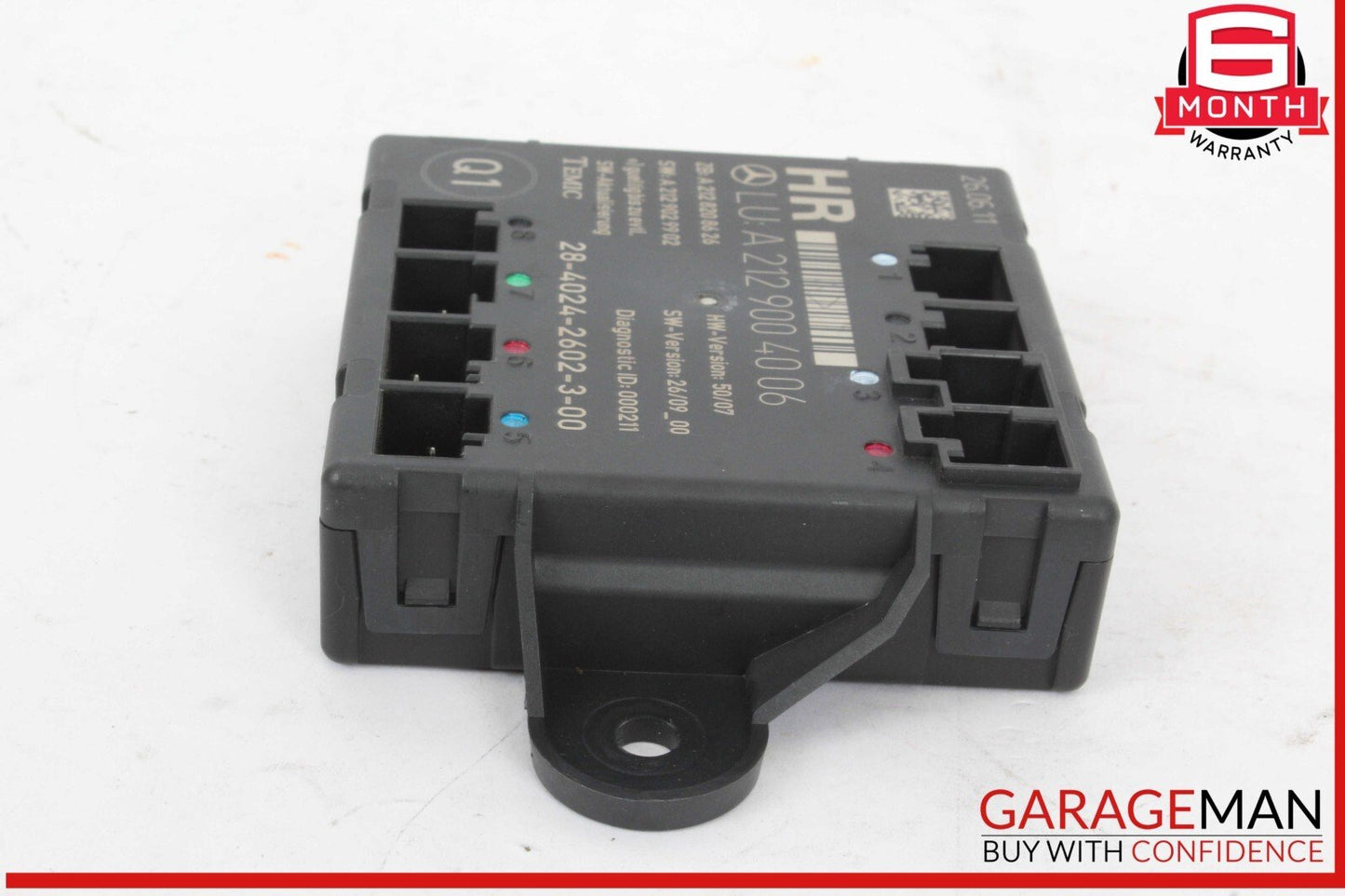 08-18 Mercedes W212 E350 Bluetec Rear Right Side Door Control Module OEM