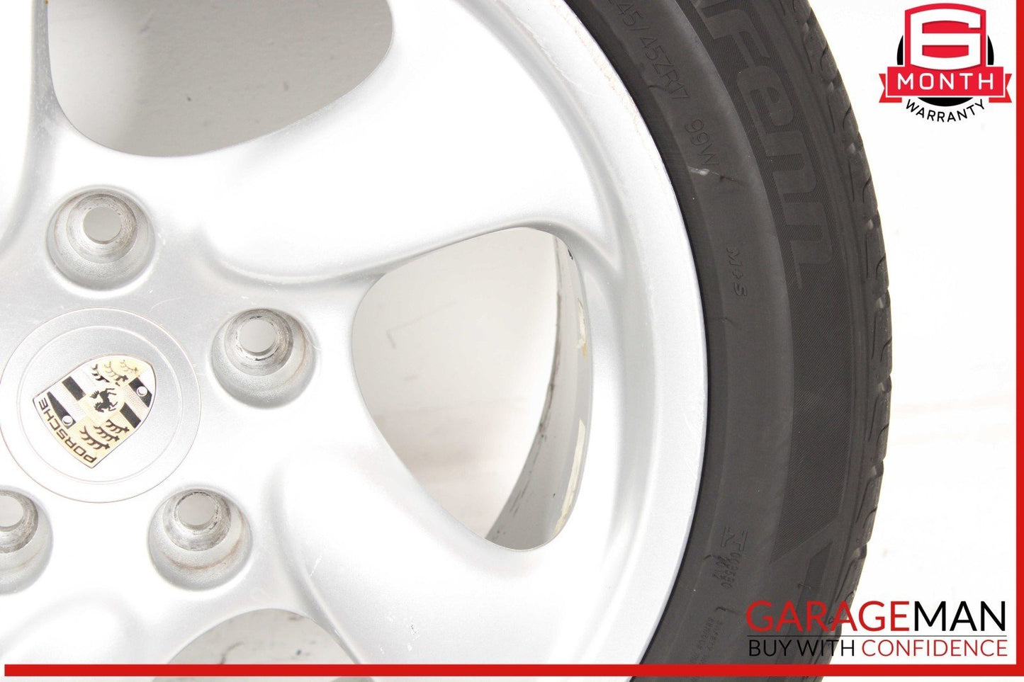 97-04 Porsche Boxster 986 Rear Wheel Tire Rim 8.5Jx17 ET50 OEM