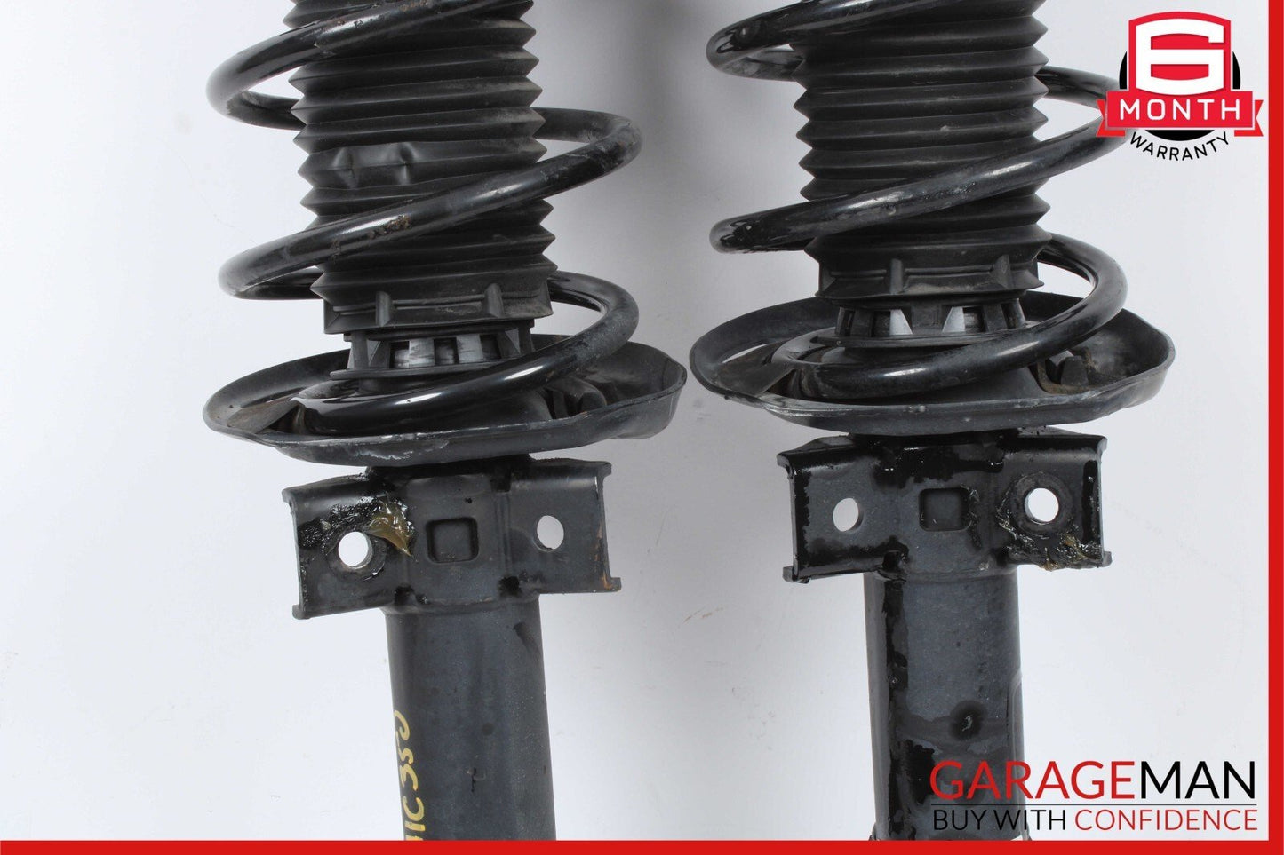 08-17 Mercedes W204 C250 C300 Front Shock Absorber Coil Spring Set of 2 Pc RWD