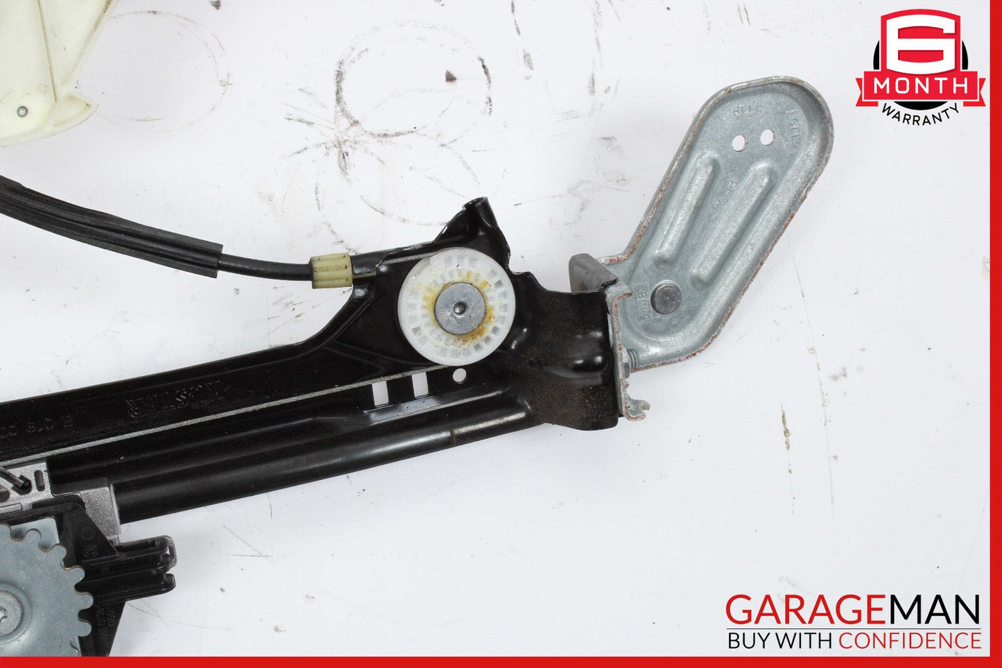 14-17 Maserati Ghibli Rear Right Door Window Regulator w/o Motor OEM