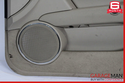 08-14 Mercedes W204 C300 Sedan Front Right Side Interior Door Trim Panel Beige