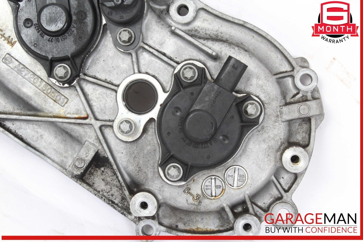 05-13 Mercedes W204 C300 ML350 Front Left Side Engine Timing Chain Cover Plate