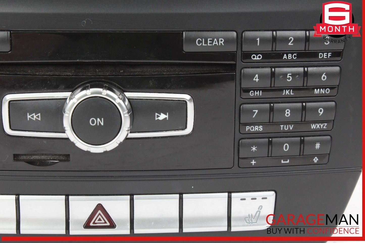 12-14 Mercedes W204 C250 C350 Navigation Command Head Unit DVD CD Audio OEM