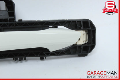 12-14 Mercedes W204 C300 Rear Driver Side Left Exterior Door Handle White OEM