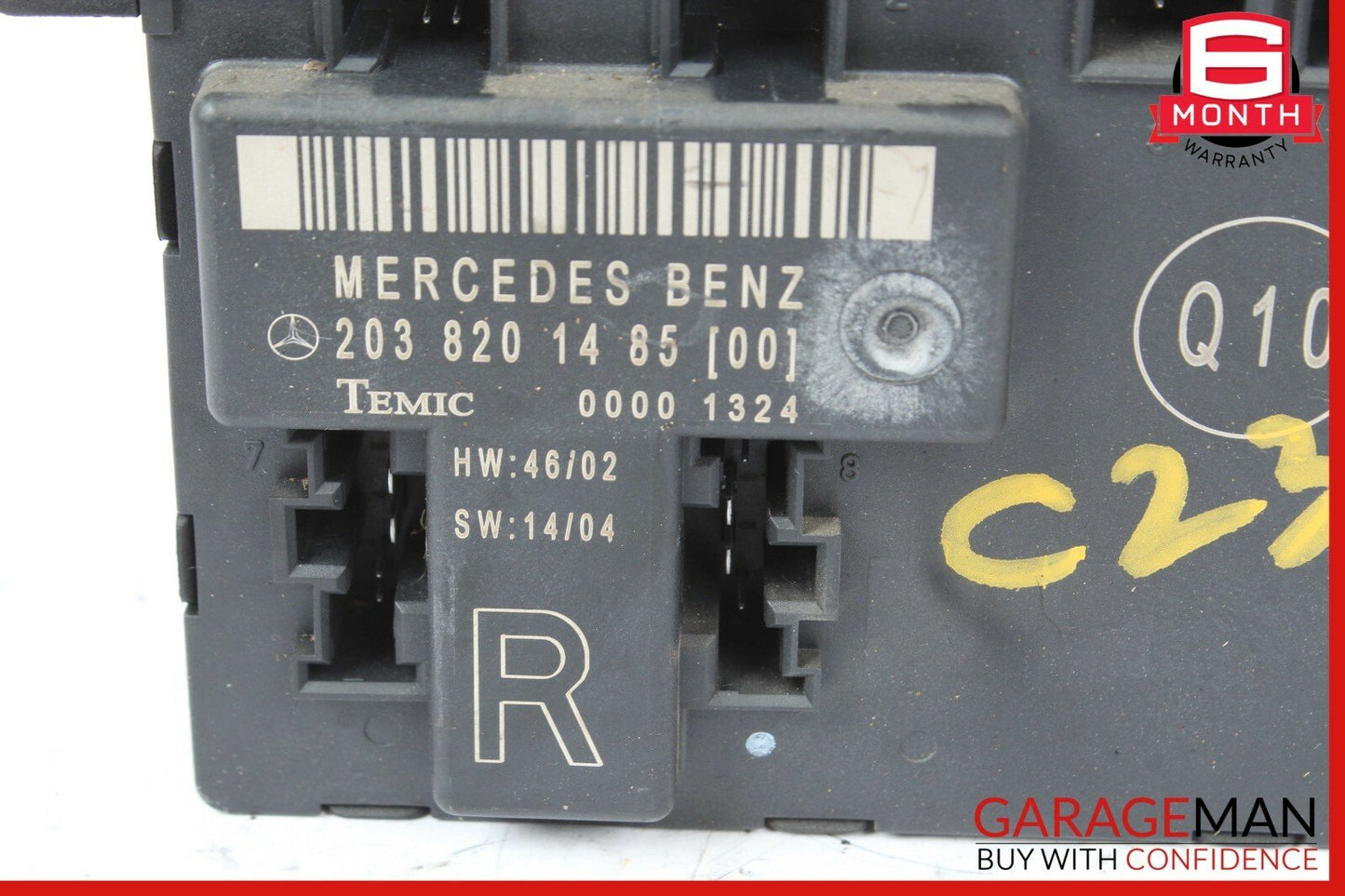 01-07 Mercedes W203 C230 C280 C320 Front Right Side Door Control Module Unit