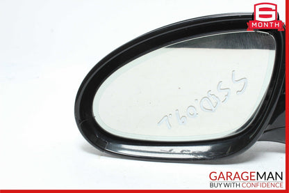 07-09 Mercedes W221 S550 S600 Front Left Side Mirror Door Rear View Black