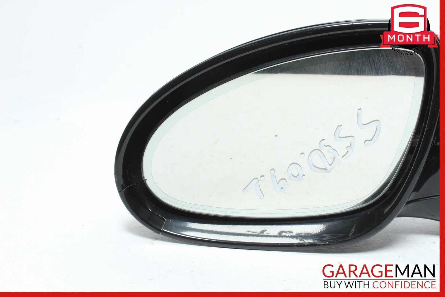07-09 Mercedes W221 S550 S600 Front Left Side Mirror Door Rear View Black