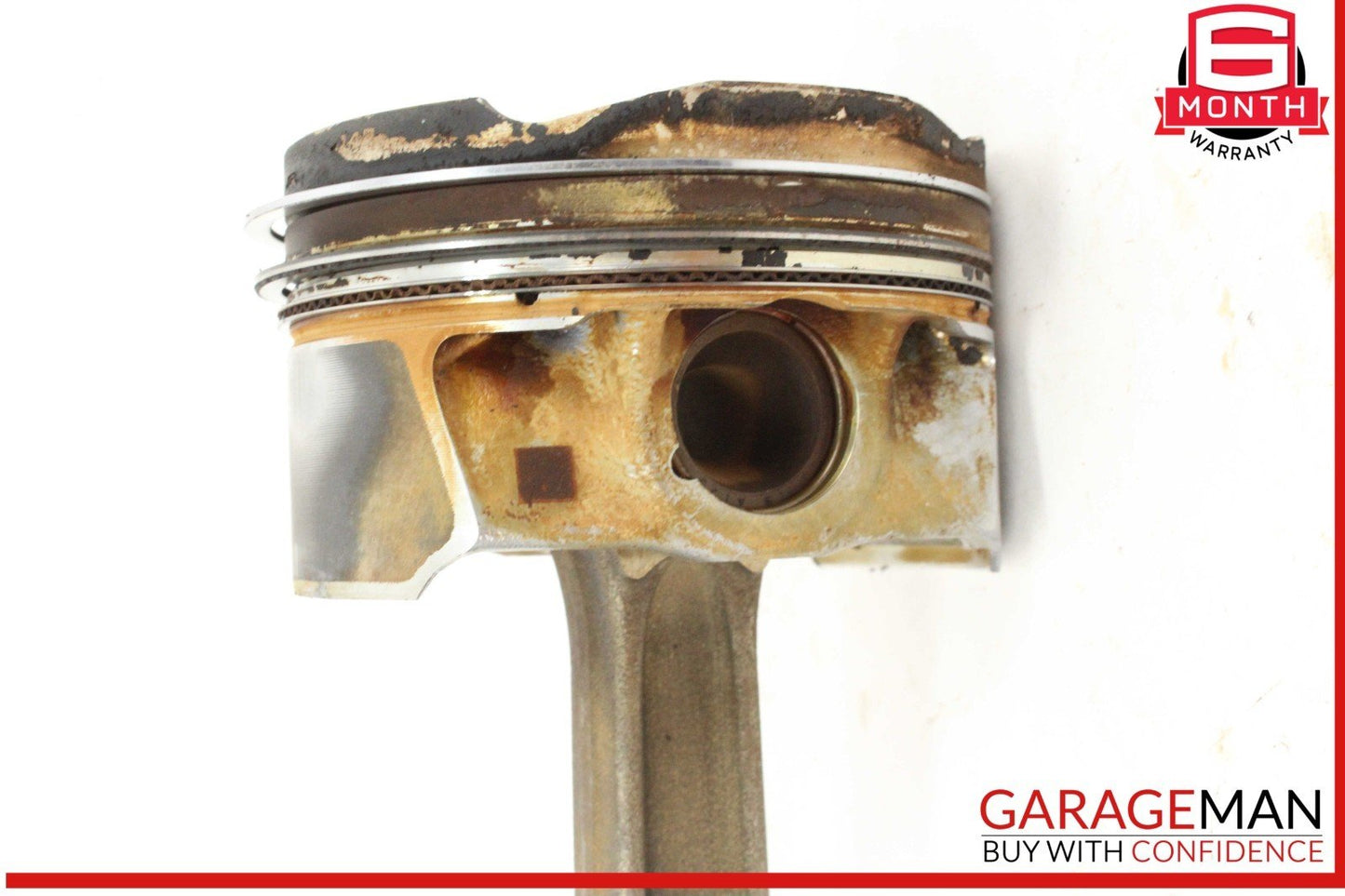 14-18 BMW X5 F15 X6 Engine Motor Piston w/ Connecting Rod 7846593 OEM