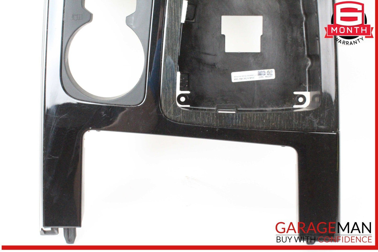 17-19 Audi Q7 Front Center Console Trim Cover Panel 4M1864241H OEM