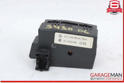 00-06 Mercedes W220 S430 Headlight Head Light Lamp Control Switch 2205450604 OEM
