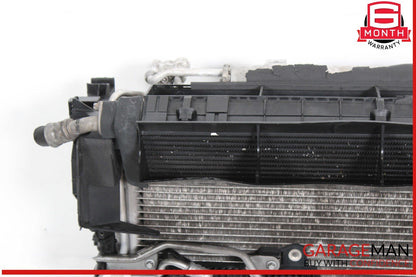 03-08 Mercedes W220 S55 AMG Engine Cooling Radiator AC A/C Condenser Assembly