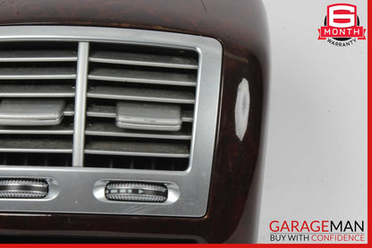 07-13 Mercedes W221 S550 S600 Rear Center Console AC A/C Air Vent Trim OEM