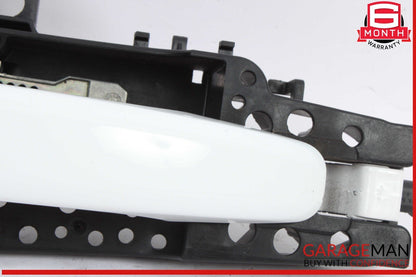 08-18 Audi Q5 S4 A4 A5 Front Left Driver Side Exterior Door Handle White OEM