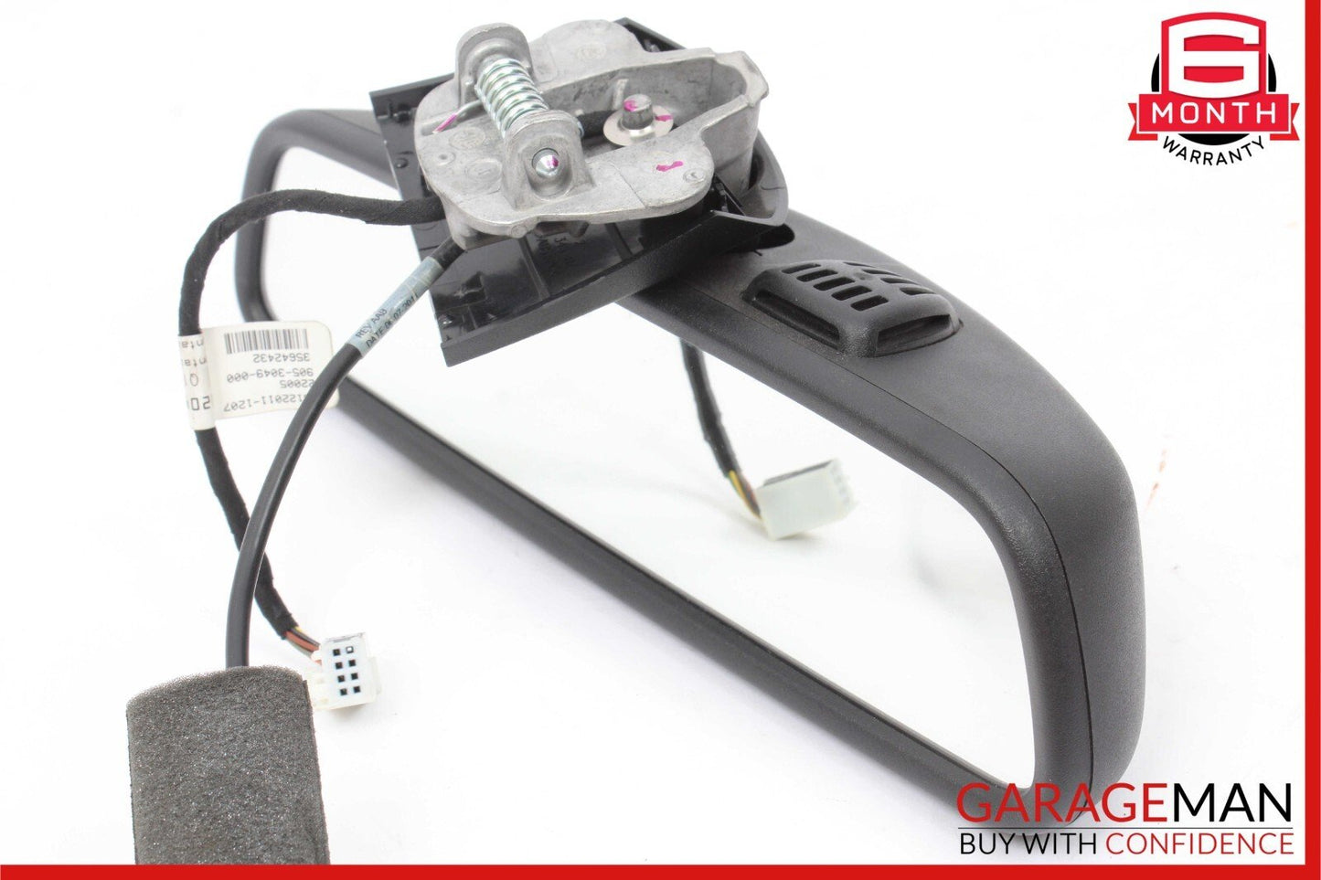 08-14 Mercedes W204 C300 C250 Interior Top Upper Rear View Mirror Assembly Black