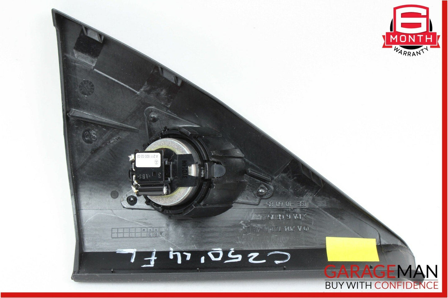 08-14 Mercedes W204 C250 Front Left Side Door Panel Tweeter Speaker Trim Cover