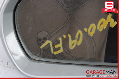 09-11 Mercedes R171 SLK300 SLK280 Front Left Side Mirror Door Rear View Silver