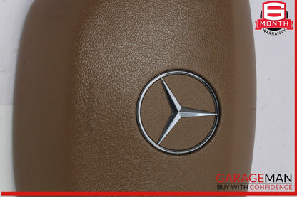 07-10 Mercedes W221 S550 CL550 Steering Wheel Airbag Air Bag Brown OEM