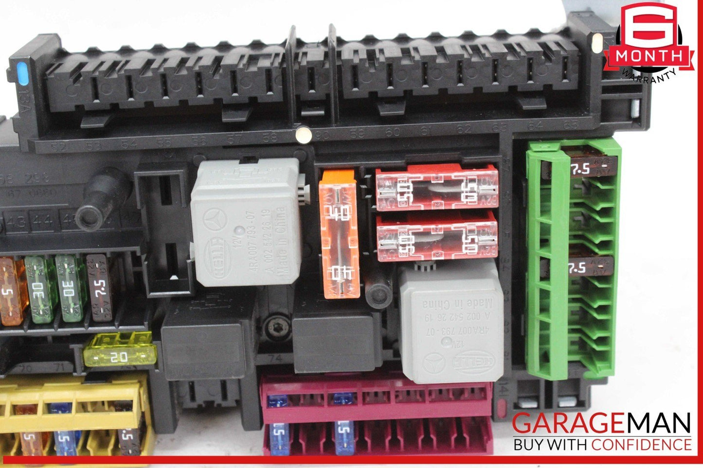 12-14 Mercedes W204 C250 CGI C300 C350 Rear Fuse Relay Box Module 2049060205 OEM