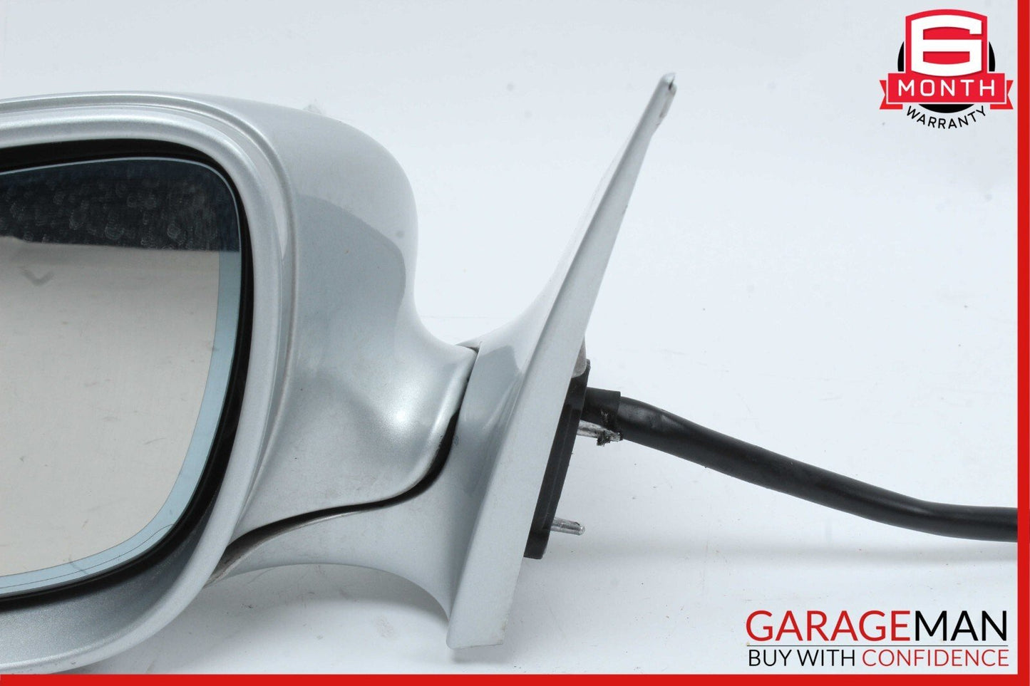 07-09 Mercedes W221 S550 Front Left Driver Side Mirror Door Rear View Silver OEM