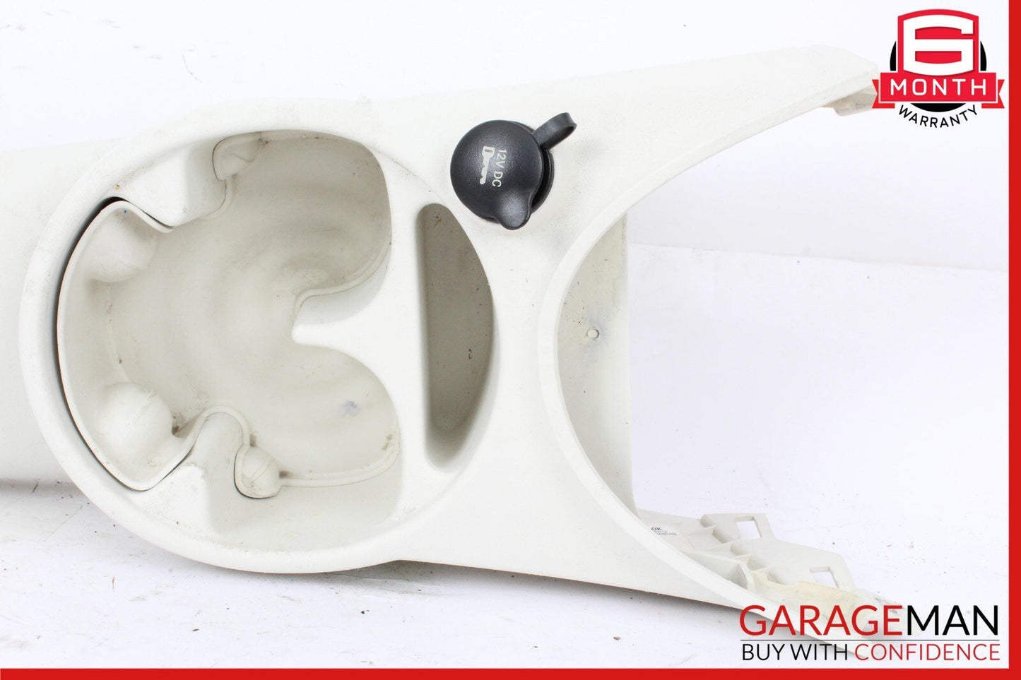 12-19 Fiat 500 Front Center Console Trim & Cup Holder 1RY36LW9AE OEM