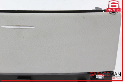 07-13 Mercedes W221 S550 Center Console Dashboard CD Player Trim Cover Gray OEM