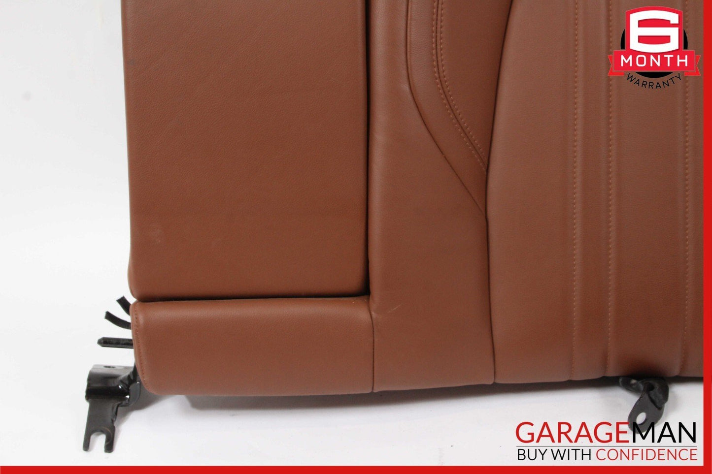 14-17 Maserati Ghibli M157 Rear Left Top Upper Seat Cushion Cover Assy Brown OEM