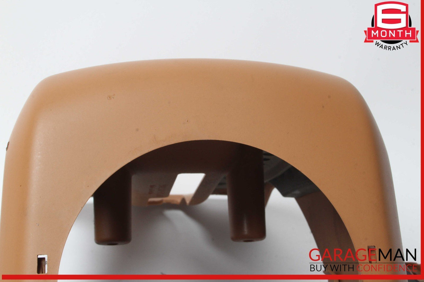 10-16 Porsche Panamera 970 Steering Column Cover Trim Brown OEM