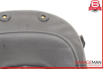 11-18 Audi A8 Quattro Front Left Driver Side Top Upper Seat Cushion Black OEM