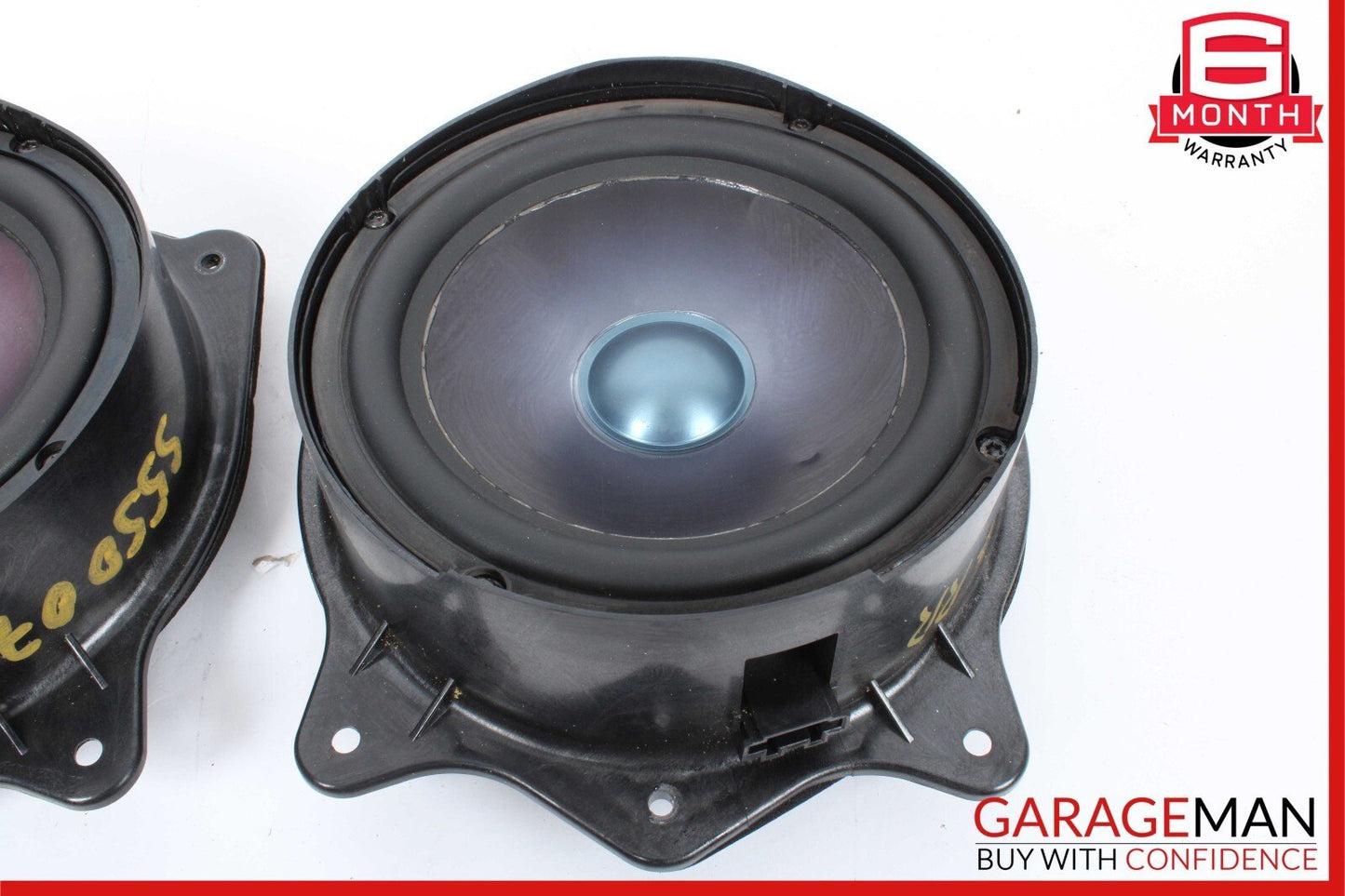 07-09 Mercedes W221 S550 Rear Left & Right Door Audio Sound Speaker Set of 2 OEM
