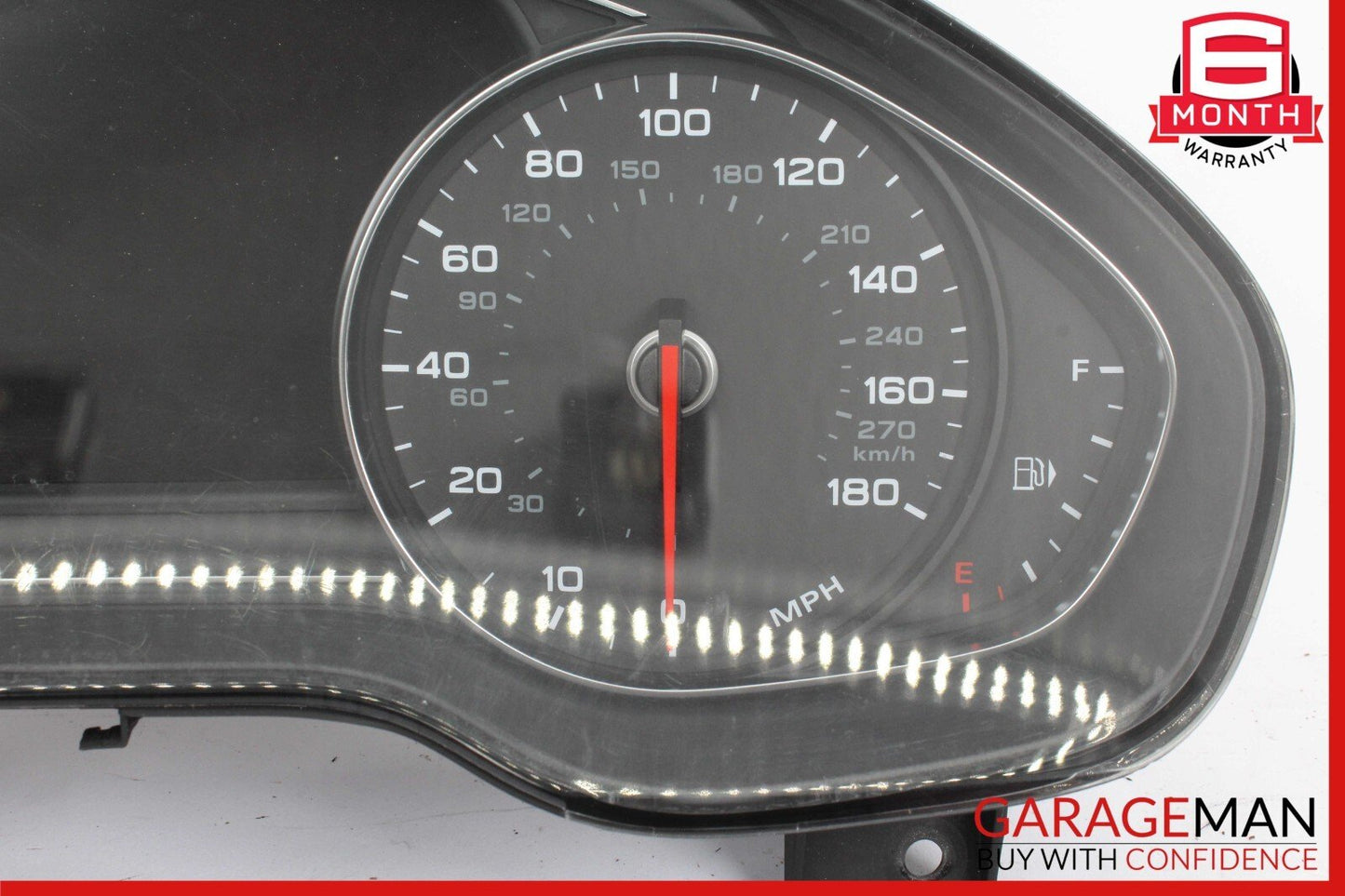 11-14 AUDI A8 INSTRUMENT CLUSTER SPEEDOMETER GAUGE 4H0920920E OEM