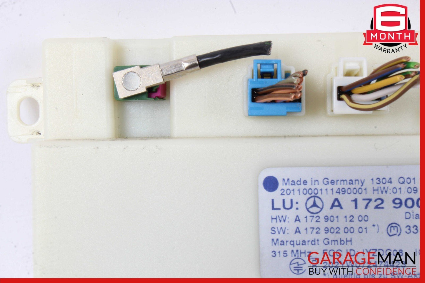 10-15 Mercedes W212 E350 C300 Keyless Go Entry Control Module 1729007900 OEM