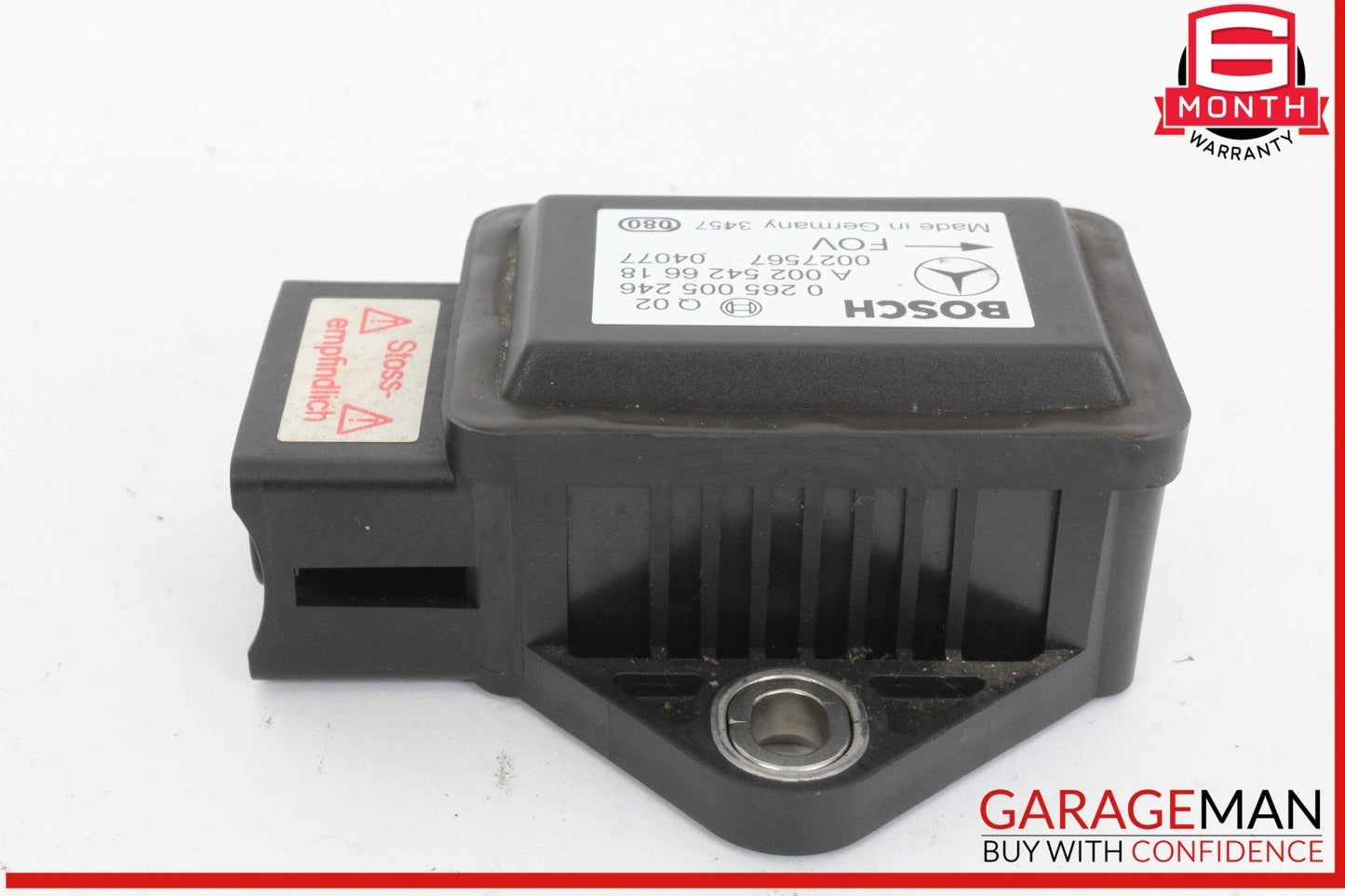 03-11 Mercedes R230 SL500 CLS350 Yaw Turn Rate Acceleration Sensor 0025426618