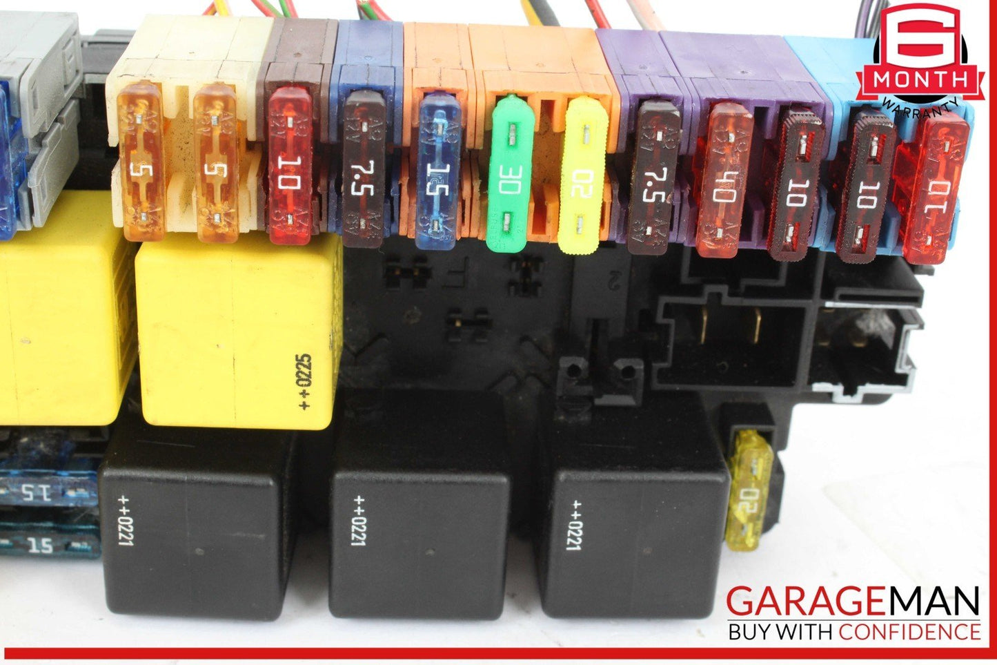 03-12 Mercedes R230 SL500 SL550 Front Left SAM Fuse Box Control Module OEM