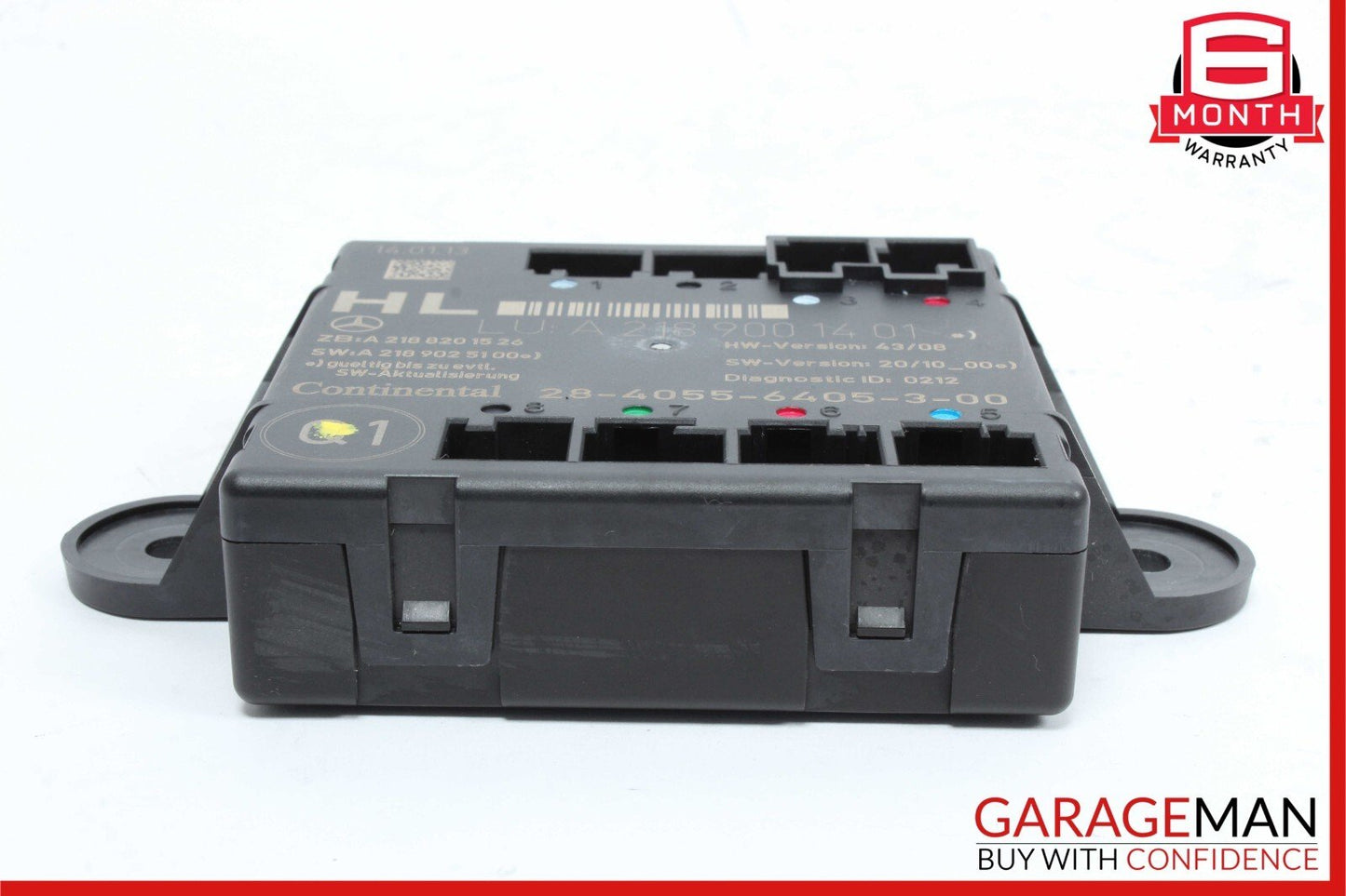 08-18 Mercedes W212 E350 CLS500 C300 C250 Rear Left Door Control Module Unit