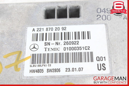 07-14 Mercedes W216 CL550 S550 Voice Language Communication Control Module OEM