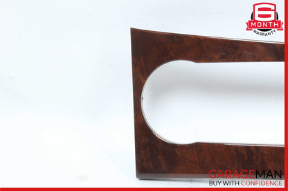 08-14 Mercedes W204 C280 C300 A/C Climate Control Switch Trim Bezel Cover Wood